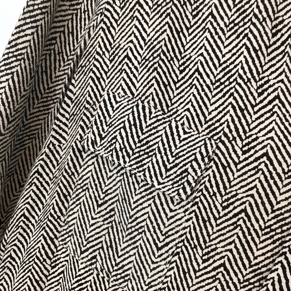 Splendid Harringbone Blouse